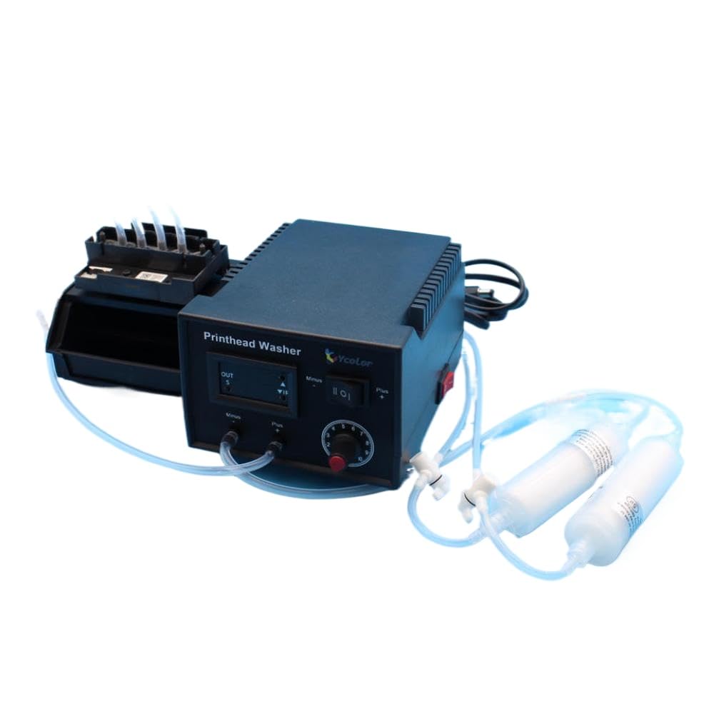 DTF Kit di pulizia della testina di stampa Rondella Strumento di sblocco compatibile con i materiali di consumo della stampante L1800 L805 1390 XP600 DX6 I3200