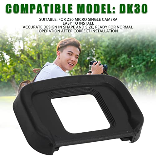 DK-30 Camera Eyecup Eyepiece Replacement, ABS Camera Viewfinder Protector for Z50 Micro Single Camera - Image 2