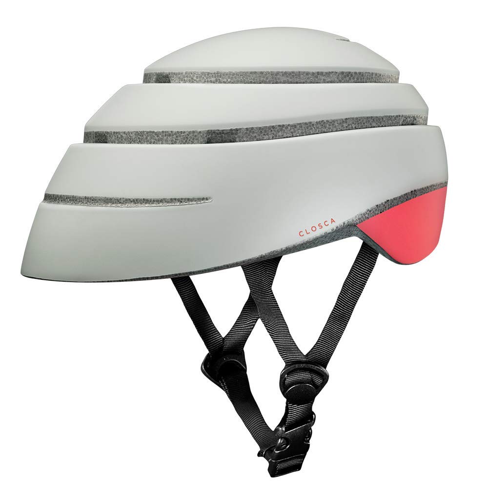CLOSCA Folding Collapsible Commuter Helmet for Adults - Bike & Electric Scooter Helmet for Women & Men