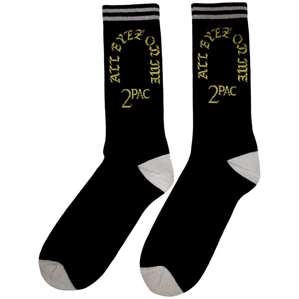 Rock Off officially licensed products Tupac All Eyez On Me Ankle Socks One Size