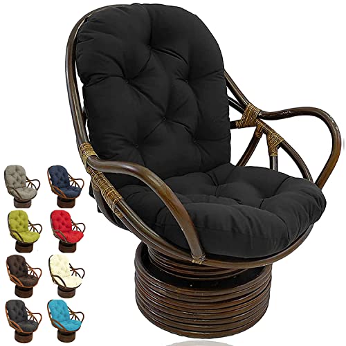 Coussin de chaise à bascule pivotante pour un après-midi détente au jardin
