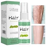 HESHS Spray depilatorio, spray depilatorio per capelli per il corpo delle donne, spray idratante per rimuovere i peli dall'avambraccio, il seno, le gambe, le ascelle e l'area privata