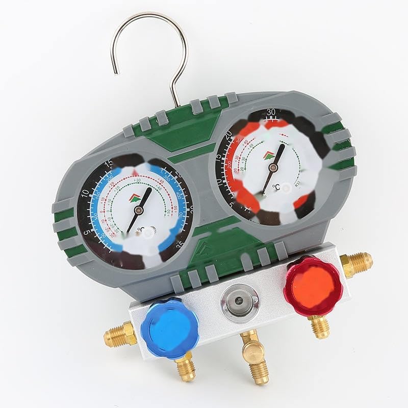 R410A/R32 Household air conditioner Refrigerant Manifold Gauge set With Hose And Hook fluoride table HS-S60-102-A