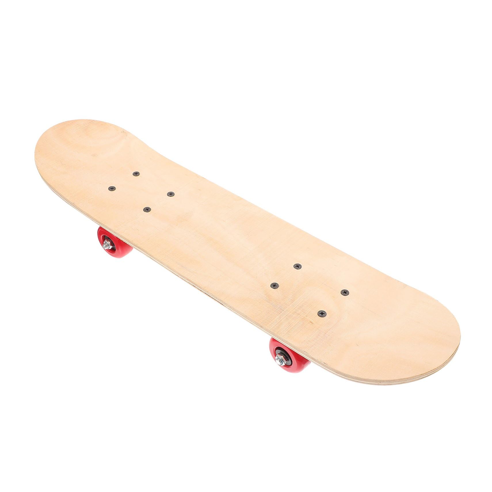 VICASKY Graffiti DIY Skateboard Marron en Bois, Acier Inoxydable et PVC