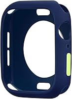 Vista 17 de Funda de TPU mate con botón lateral flexible a prueba de golpes, protector de silicona antiarañazos, compatible con Apple Watch Series 3 2 1 de 9