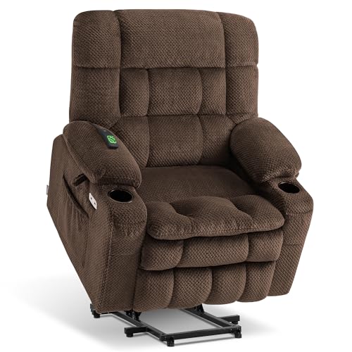 Image of MCombo Dual Motor Power Lift Recliner Chair for Elderly R7894 (Small-Wide)