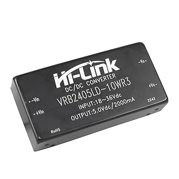 Amazon | Hi-Link 24V～5V 10W 2000mA DC～DC絶縁型電源