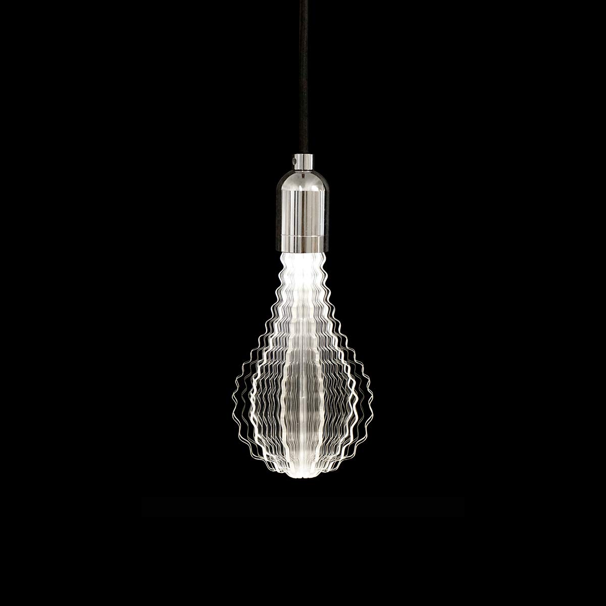 Lampadina LED decorativa E27 SWEET WAVY Trasparente