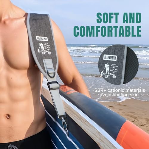Image of niphean SUP Carrying Strap, Adjustable Shoulder Strap for Paddleboard | Paddle Board Accessories for Inflatable Paddle Board, Hand-Free Kayak Strap for Women & Men