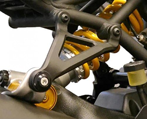 Evotech Performance Ducati Monster 1200-R-S & Monster 821 Exhaust Hanger & Blanking Plate Kit. PRN013049