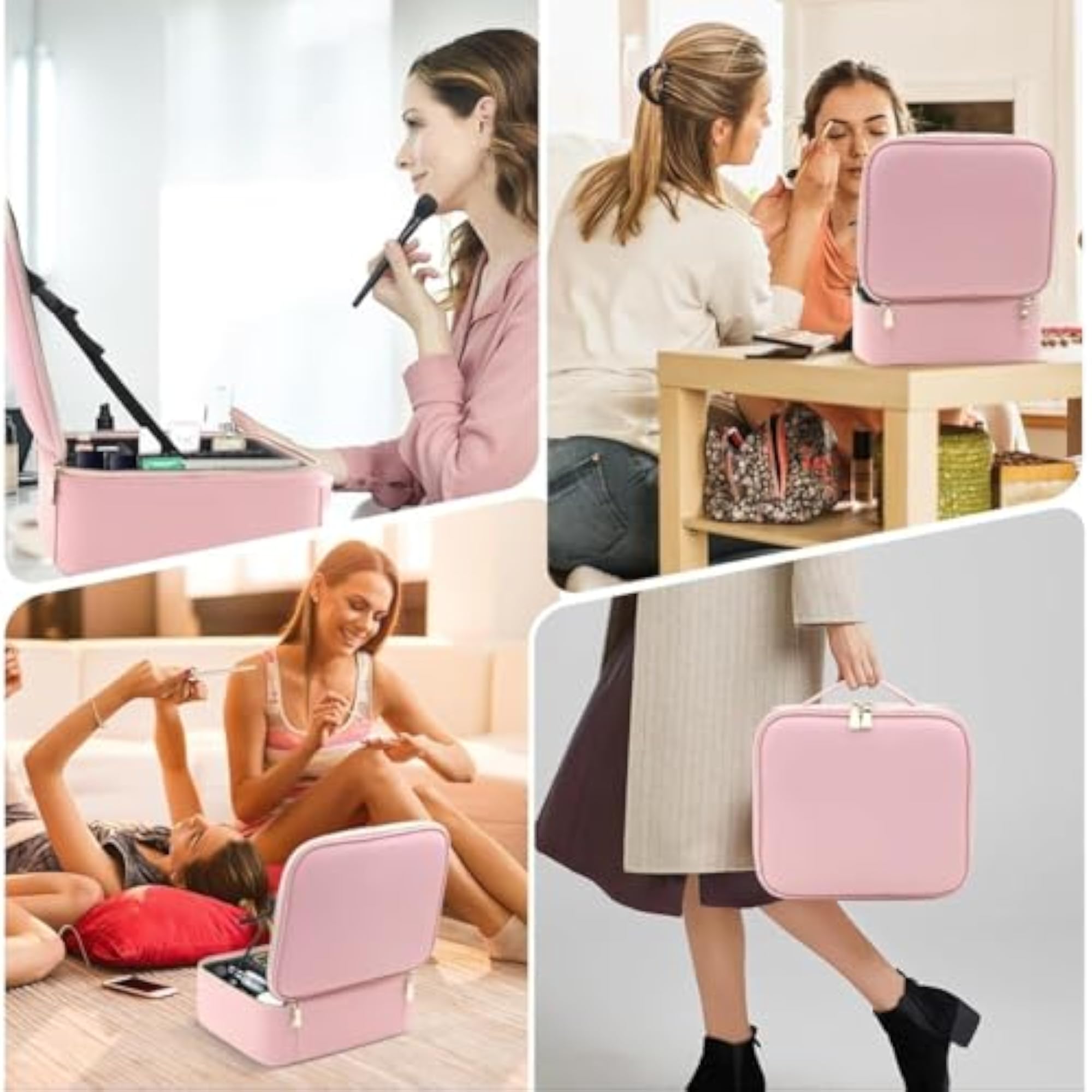 Premium LED Light Makeup Organizer Box