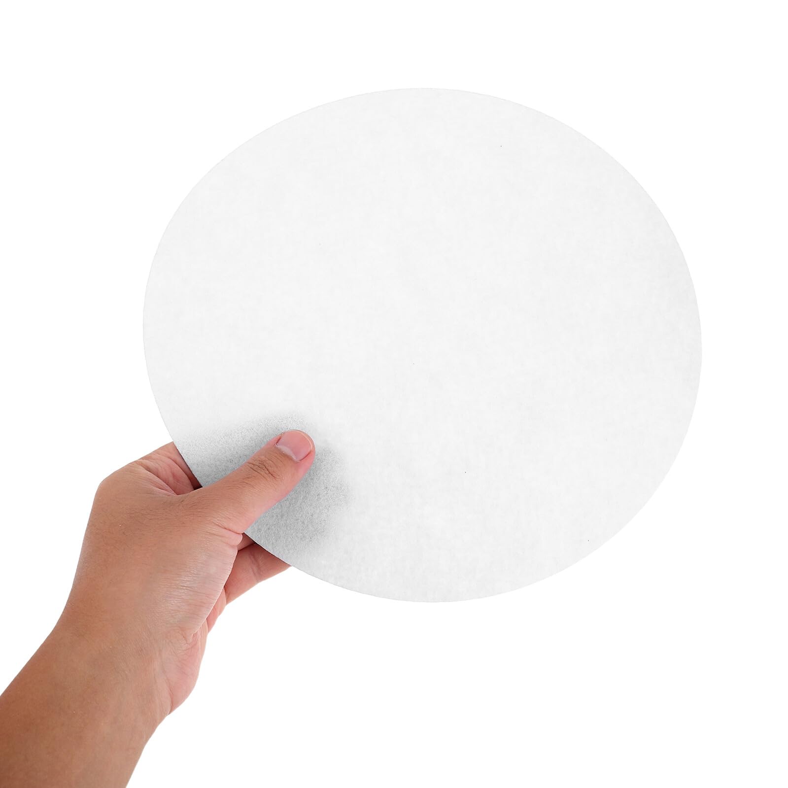 50 Piezas Protector De Placa Fieltro Separador De Sartenes Agarraderas para Ollas De Cocina White