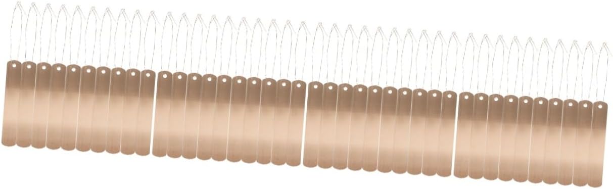 120pcs Plant Markers for Garden Metal Plant Labels Outdoor Garden Tags for Herbs Trees Flowers Greenhouse