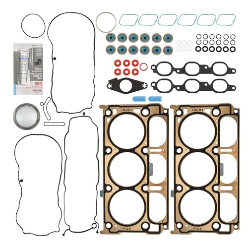 Image of PHILTOP 12632968 Head Gasket Set Fit for Chevrolet Silverado 1500 /GMC Sierra 1500 2014 2015 2016 2017, Engine Cylinder Head Gasket Kit