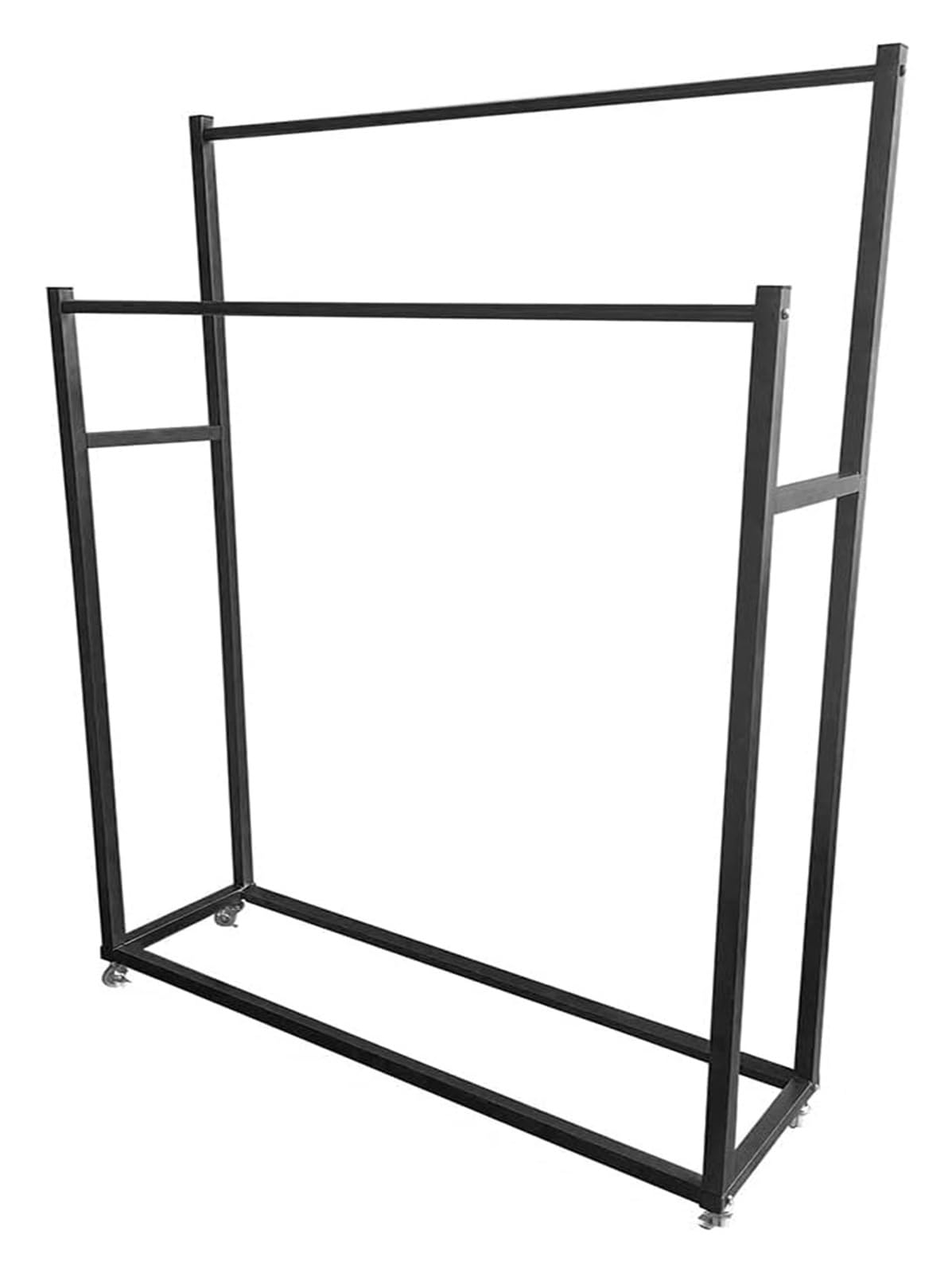 Présentoir d'échantillons de rideaux au sol pour magasin de mode et dressing