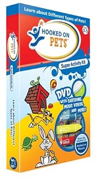 DVD Hooked on Pets: Super Activity Kit Book