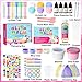 GZDUCK DIY Lip Balm Making Kit- 42Pcs Lip Balm Making Set for Girls, Make Your Own Lip Gloss, Lip Gloss Making Set with Multi-Flavor Multicolored DIY Makeup Set Gifts for Women Teens Kids