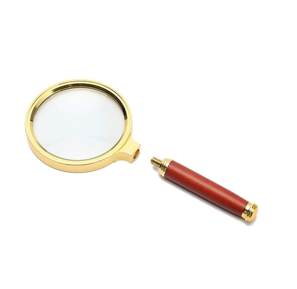 Loupe optique HD 10x pour la lecture, loupe légère de 80 mm pour enfants, idéale pour les livres, les cartes et les petits caractères