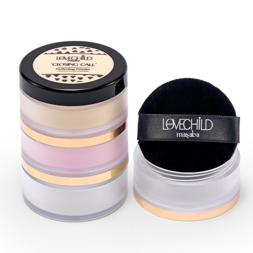 LoveChild Masaba Closing Call 3-in-1 Perfecting Powder | 4K HD Matte Finish | Transfer & Humidity Proof | Enriched with Oat-Meal & Vitamin E | For All Indian Skin Tones-image-13