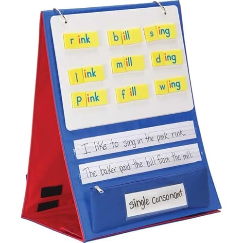Desktop Stand With Flip Magnetic Boards And Storage Pockets - 1 Stand, 3 Boards #TOP18