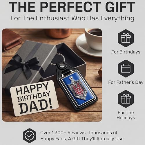Image of Brotherhood Car Key Chain for Monte Carlo - Classic Models Keychain for Men and Women Gift Key Ring