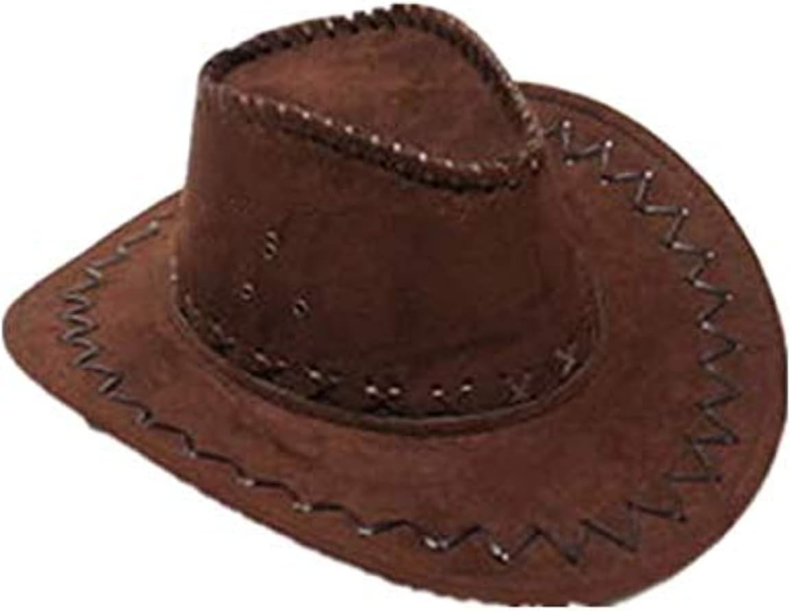 Cowboy Hat For Men - Brown, One Size