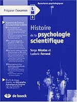 Histoire de la psychologie scientifique 2804156656 Book Cover