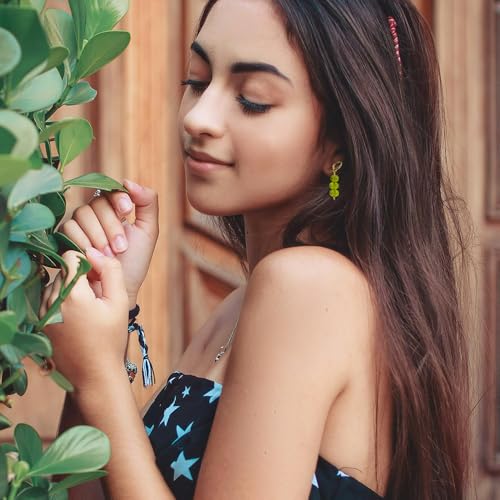 Madison Tyler Olive Earrings for Women | Gold Plated Green Dangle Earrings | Fun Fruit Drop Earrings for Women Jewelry Gifts2