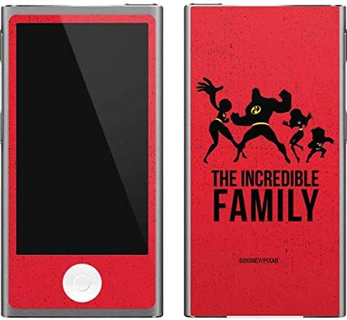 Skinit Calcomanía para reproductor de MP3 compatible con iPod Nano (7ª generación y 2012), diseño oficial de Disney The Incredibles Family