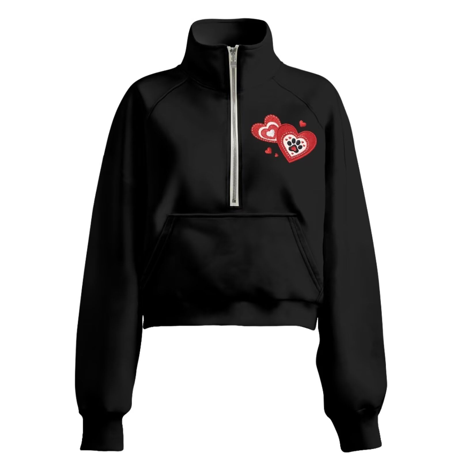 Sudadera de manga larga para mujer con bolsillo, suéter de gran tamaño, informal, para otoño e invierno