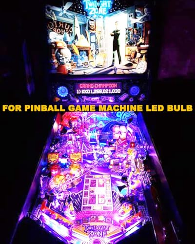 Qasim DC 6.3V 6V BA9S T11 44 47 756 1847 1893 Bayonet Led Bulb for Arcade Pinball Led Bulbs Pinball Gaming Machine Light Bulb Lamp(Pack of 10,White) - Image 4