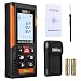 Tacklife HD40 Classic Laser Measure 131Ft M/In/Ft Mute Laser Distance Meter with 2 Bubble Levels, Backlit LCD and Pythagorean Mode, Measure Distance, Area and Volume - Carry Pouch and Battery Included