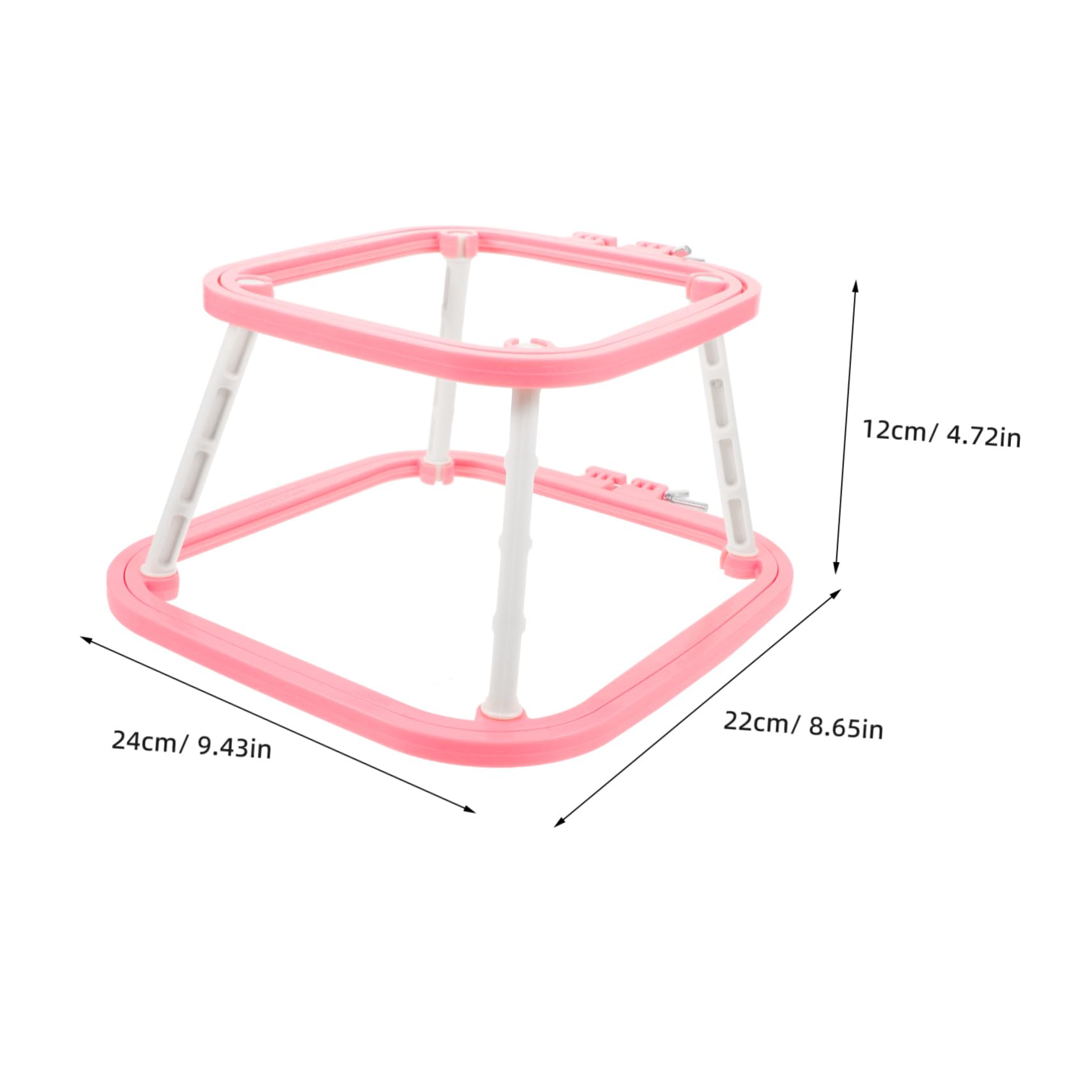 Housoutil Adjustable Embroidery Holder Cross Stitch Stand Abs Material Embroidery Stand for Needlework