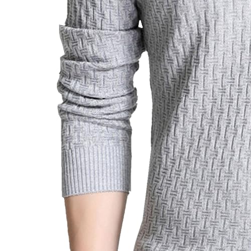 Pull décontracté homme à col en V côtelé idéal pour l'automne
