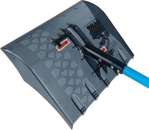 Miniatura 9 de Pala de nieve Shark de 18" con mango rojo en caja