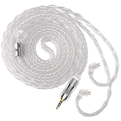 は*る様 NiceHCK EpicLite イヤホンケーブル NICEHCK EpicLite HiFi ケーブル 6N 純銀原料イヤホン