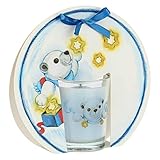 THUN ® - Candela Un Pensiero Felice con Orso Polare Paul - Cannella