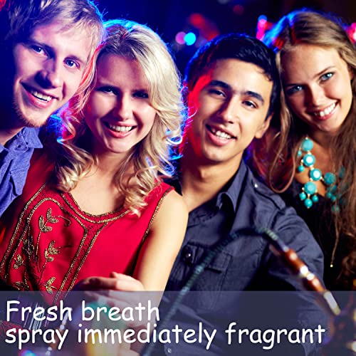 Electronic Breath Spray For Bad Breath, Dry Mouth Spray, Peach Flavor Auskit Rechargeable Oral Care Mist, Oral Care Mouth Freshener #TOP4