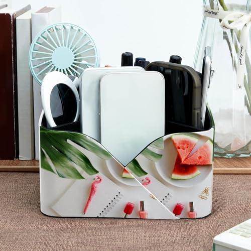 Organiseur de bureau pastèque à 4 compartiments pour stylos