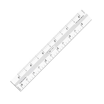CYA 162,500 Scale Map Ruler - Lexan UTM MGRS Coordinate Plotting Tool