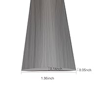 Vista 4 de Tira de transición de suelo autoadhesiva, tira de cubierta plana laminada para el suelo, tira divisora plana de vinilo de 2 pulgadas de ancho