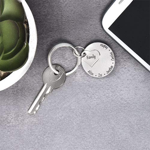Mynamenecklace Myka Teachers Engraved Keychain Gift- Sterling Silver 925 Custom You Own Any Engraving #TOP3