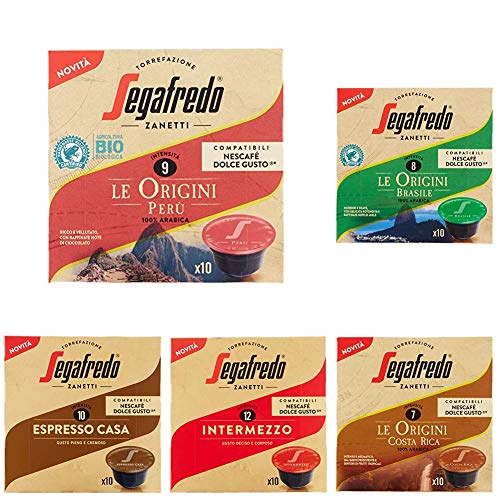 Segafredo - 60 Capsule Compatibili Dolce Gusto