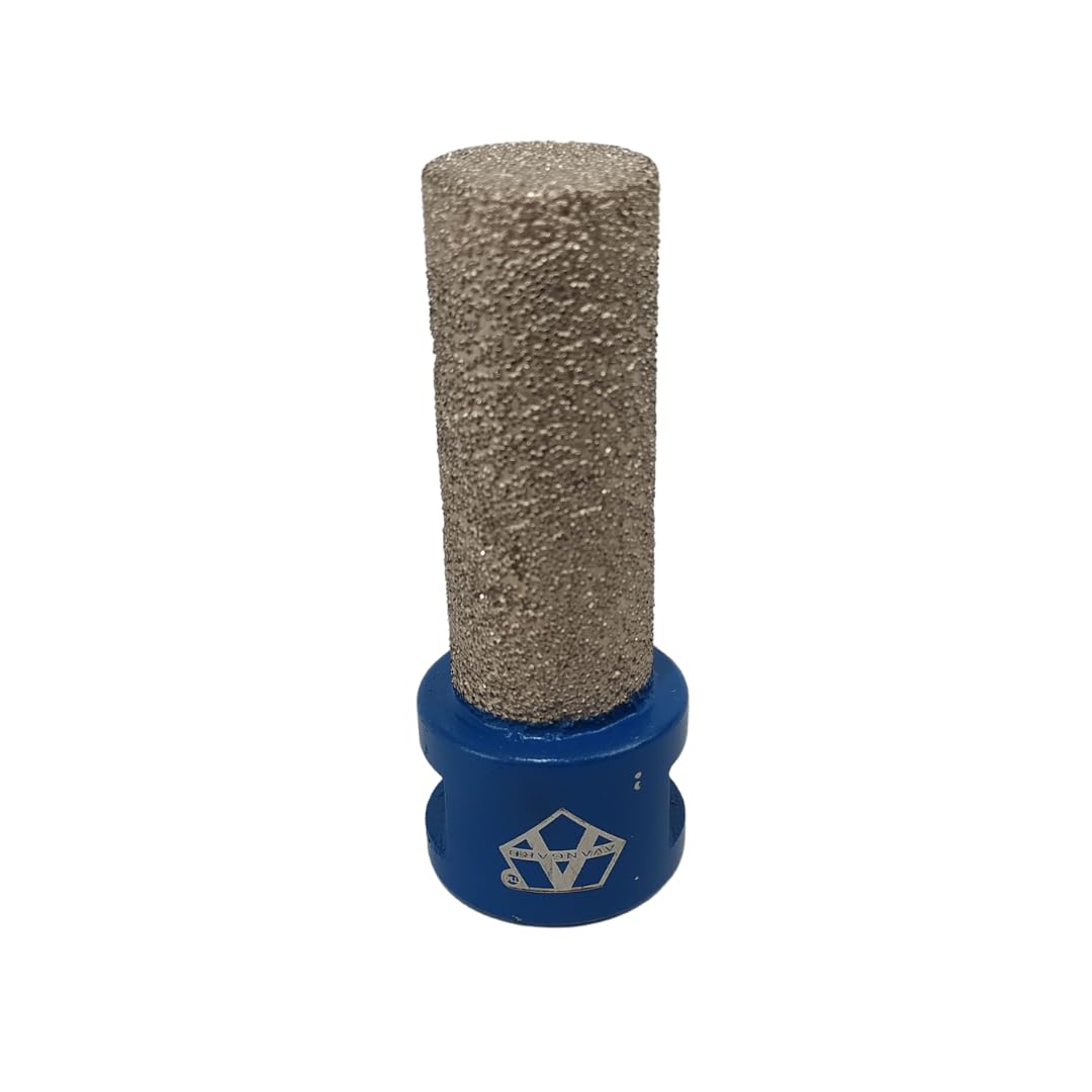 fresa diamantata cilindrica professionale AVANGARD - Allarga Fori per fori sopra i 20 mm. Per Gres porcellanato, Ceramica, Marmo e Granito Attacco M14 per smerigliatrice angolare standard