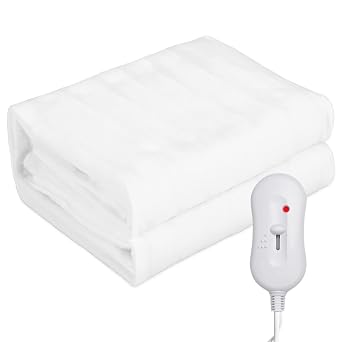 WELLHUT Massage Table Warmer, Heated Mattress Pad w/ 3 Heat Settings, Overheat Protection, Machine Washable Electric Bed Warmer, Heating Pads for Home Spa Salon