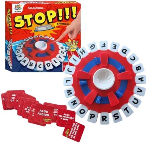 Jogo StopTabuleiro De Desafio Rápido Caça Palavras