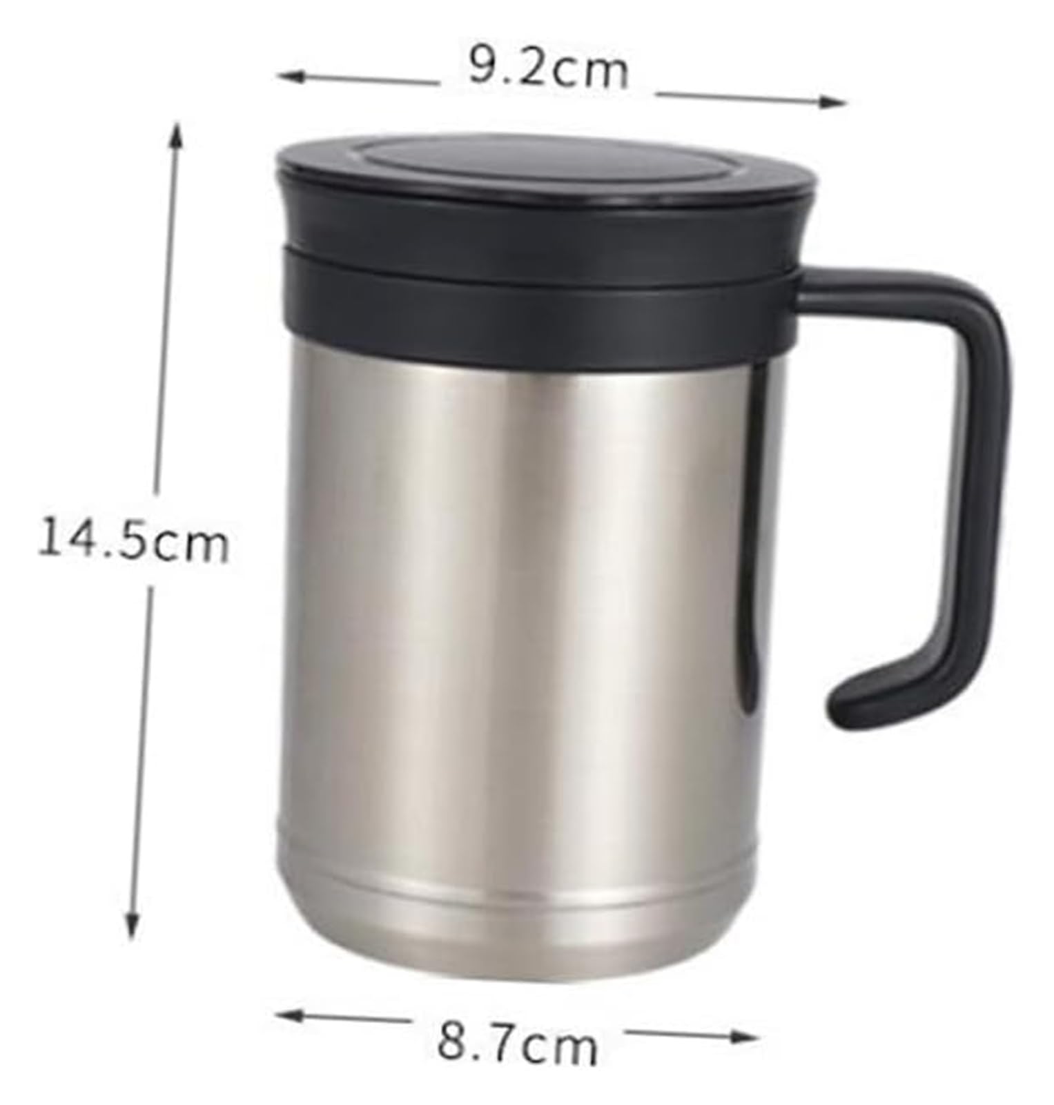 Taza Infusor De Té Taza De Té Vasos De Café Taza De Agua Al Vacío De Doble Pared Taza De Café Al Vacío Taza Térmica Tazas De Vacío Taza Taza De Té Con Colador Y Tapa Filtro De Taza De Doble Capa Taza