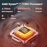 HP ProBook 465 G11 Laptop 16" FHD WUXGA IPS Notebook, AMD Ryzen 7 7735U (>Ultra 7 165U), 32GB DDR5|1TB PCIe SSD, AMD Radeon Graphics, Copilot AI, Wi-Fi & Bluetooth, Win 11 Pro + MS Office Pro - Image 3