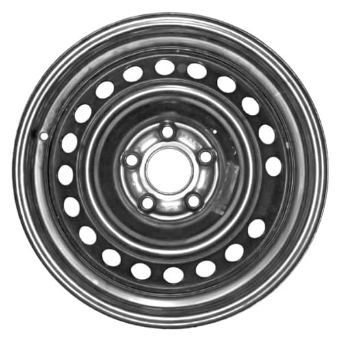 17x7.5 Steel Factory Wheel 19-Hole Black - Reman for Jeep Gladiator 2020 Direct Replacement