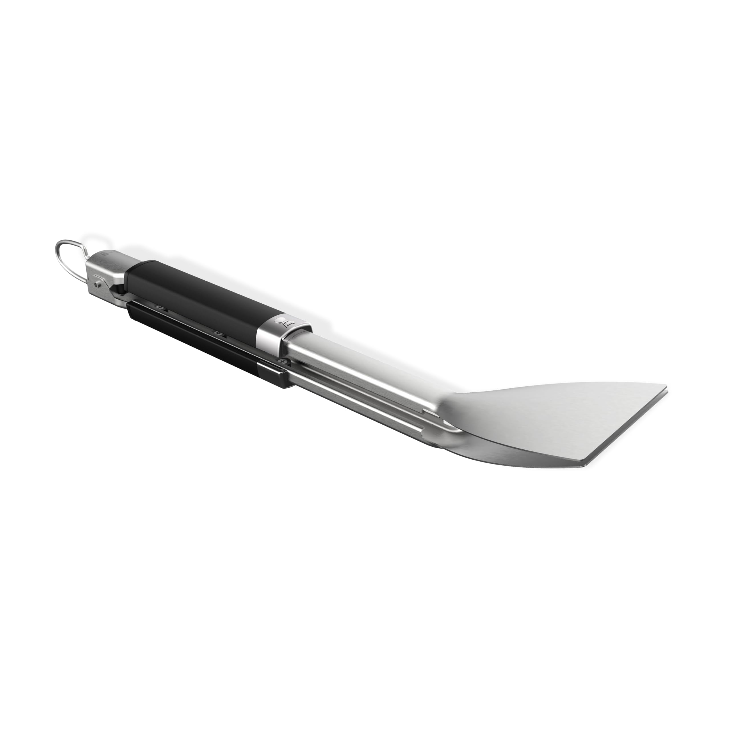 Weber Pinze per Barbecue, Piatte, Ideali per afferrare cibi delicati, con Sistema di bloccaggio, Lavabili in lavastoviglie, Argento (3400425)